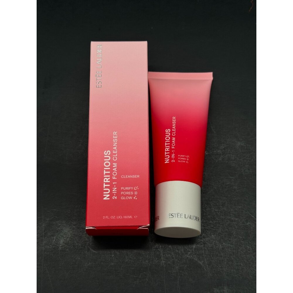 Estee Lauder Nutritious 2-in-1 Foam Cleanser 2 oz / 60 ml